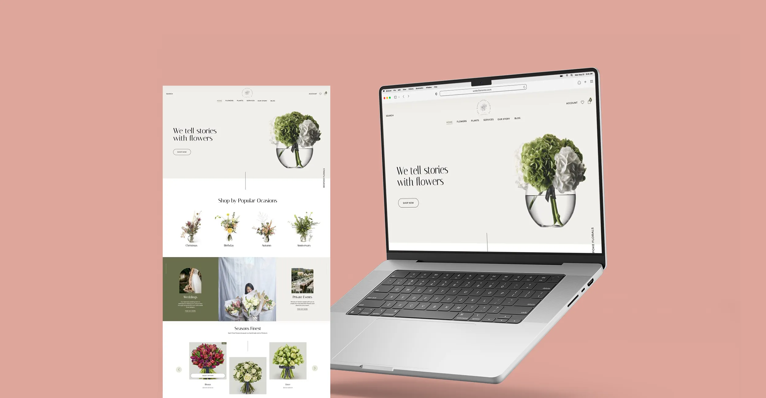 E-commerce Florist – Online Shop